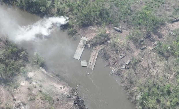 Ukraińcy zbombardowali most pontonowy. Zginęło nawet 1000 rosyjskich żołnierzy