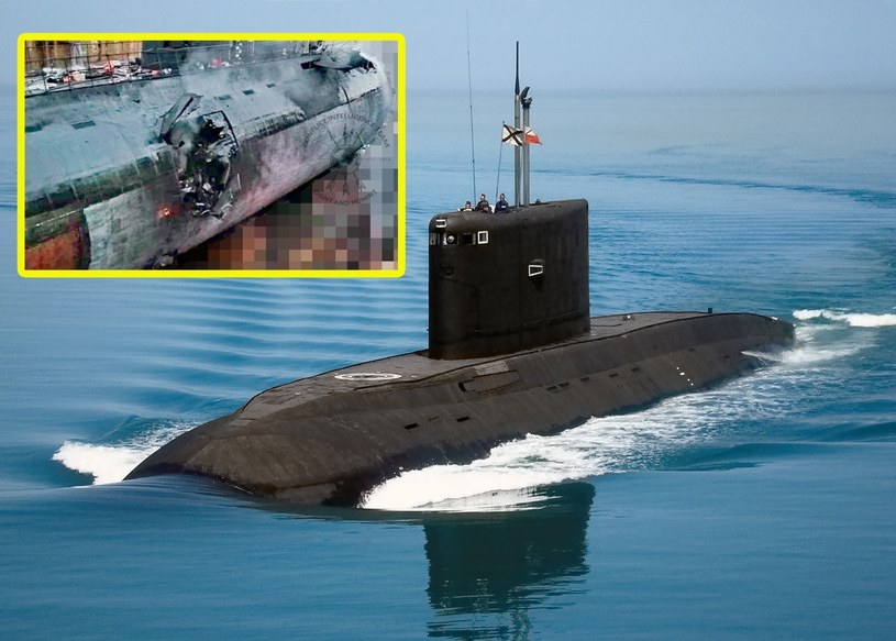 Ukraińcy zniszczyli rosyjski okręt Rostów nad Donem. /@CITeam_en / Ministerstwo Obrony Rosji /Twitter