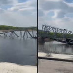 Ukraińcy zniszczyli ważny dla Rosjan most
