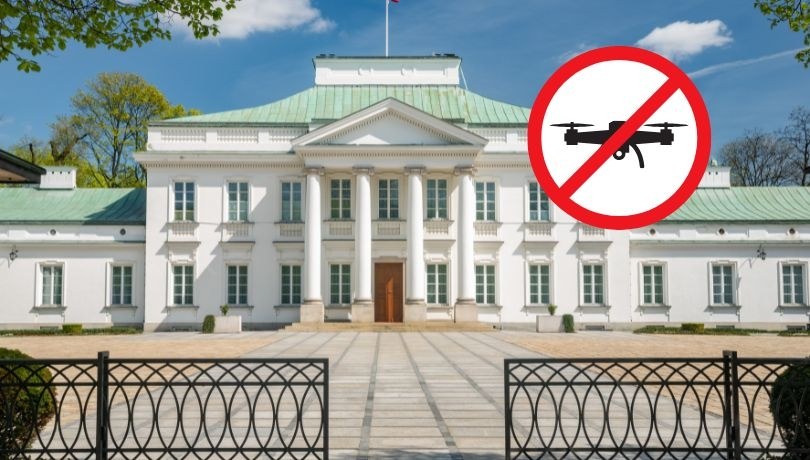 Ukrainiec i Białorusinka latali dronem nad Belwederem /Shutterstock