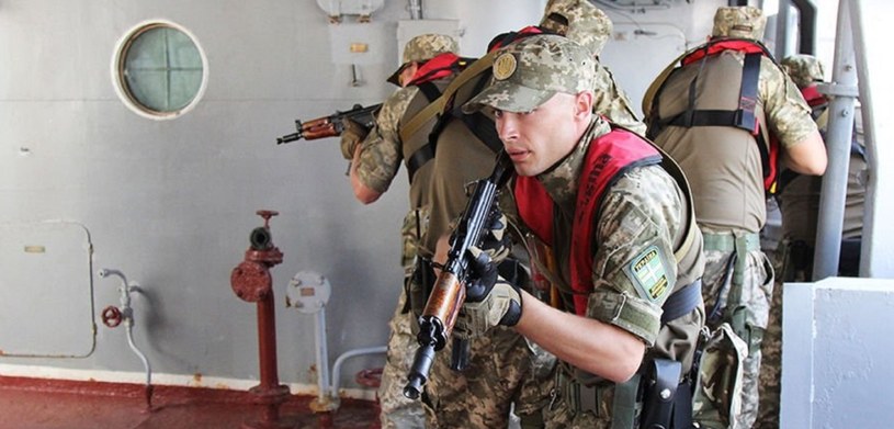 Ukraińscy komandosi opanowali bunt na tureckim statku /YouTube