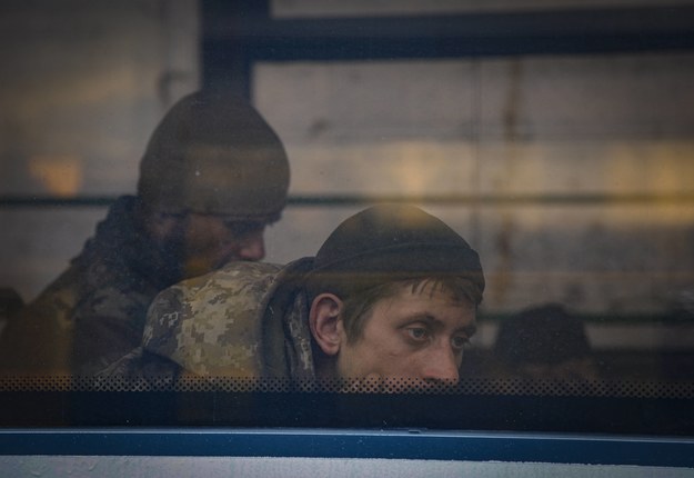 Ukraińscy obrońcy Azowstalu /ALESSANDRO GUERRA /PAP/EPA