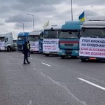 Ukraińscy przewoźnicy protestują. "To co robią Polacy, przekroczyło wszelkie granice"