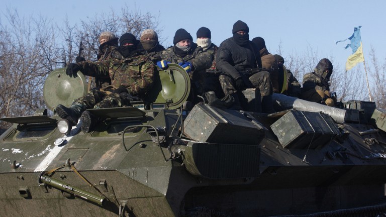 Ukraińscy wojskowi, zdj. ilustracyjne /AFP