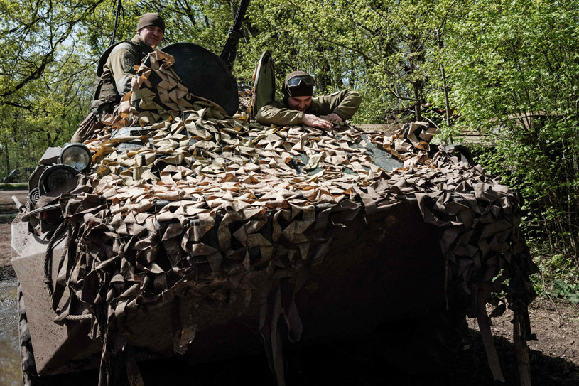 Ukraińscy żołnierze na wschodzie /East News