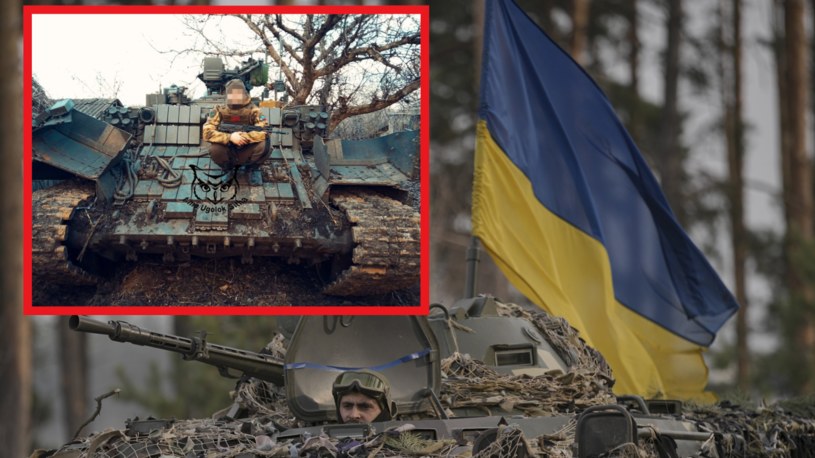 Ukraińscy żołnierze natrafili na prawdziwy skarb w postaci wozu BMR-3MA Vepr. To niezwykle rzadko widziana broń Rosjan /AP Photo/Vadim Ghirda