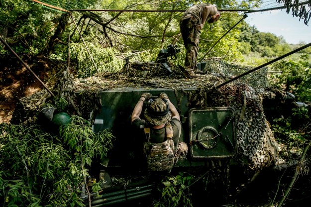 Ukraińscy żolnierze, okolice Doniecka /OLEG PETRASYUK /PAP/EPA