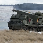 Ukraińscy żołnierze użyli amerykańskich wyrzutni rakiet M270 MLRS