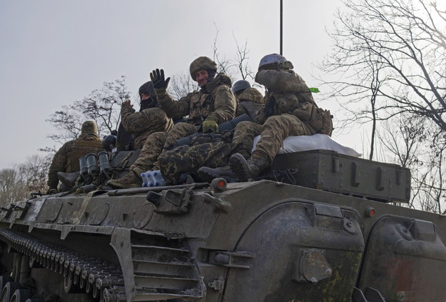 Ukraińscy żołnierze w Bachmucie /GEORGE IVANCHENKO /PAP/EPA