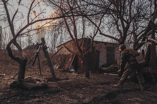 Ukraińscy żołnierze w obwodzie donieckim /AA/ABACA /PAP