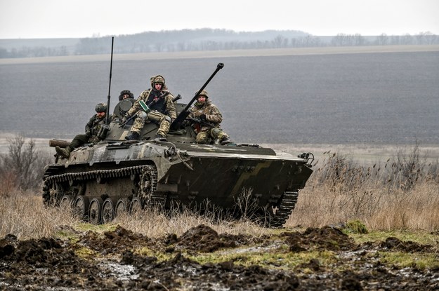 Ukraińscy żołnierze w obwodzie zaporoskim /DMYTRO SMOLIYENKO /PAP/UKRINFORM