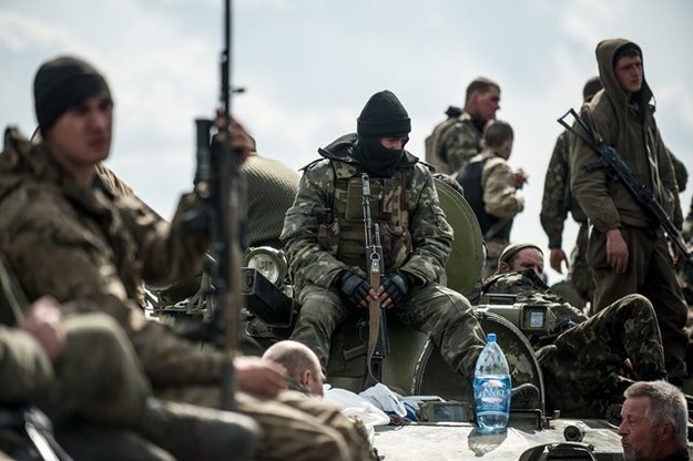 Ukraińscy żołnierze /KONSTANTIN IVANOV /PAP/EPA