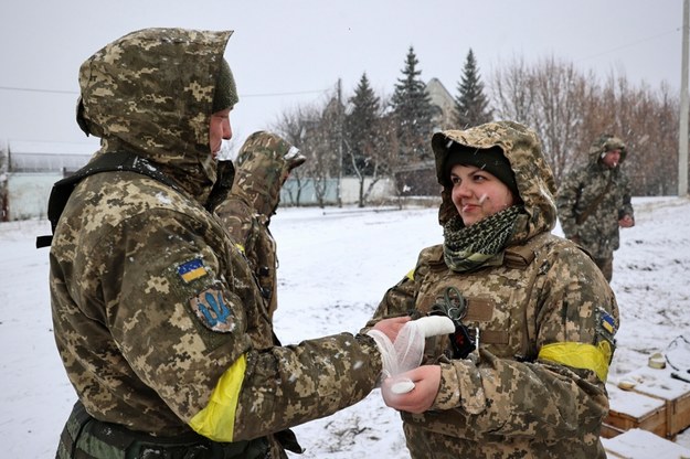 Ukraińscy żołnierze /SERGEY KOZLOV /PAP/EPA
