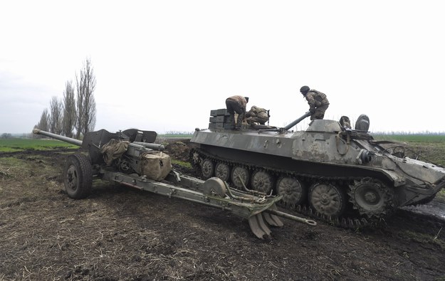 Ukraińscy żołnierze /STR /PAP/EPA