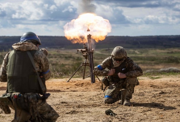 Ukraińscy żołnierze /WOJTEK RADWANSKI/AFP /East News