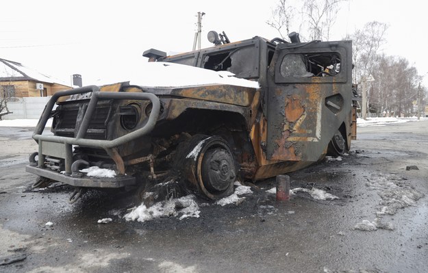 Ukraińska Armia: oddziały rosyjskie wobec strat pod Charkowem cofnęły się do Rosji /STANISLAV KOZLIUK /PAP/EPA