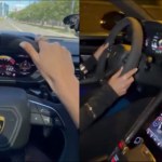 Ukraińska modelka szalała Lamborghini po Warszawie. Czeka ją surowa kara?