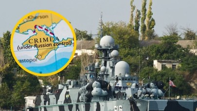 Ukraińska ofensywa na Krymie. Zniszczone okręty, myśliwiec i centra dowodzenia