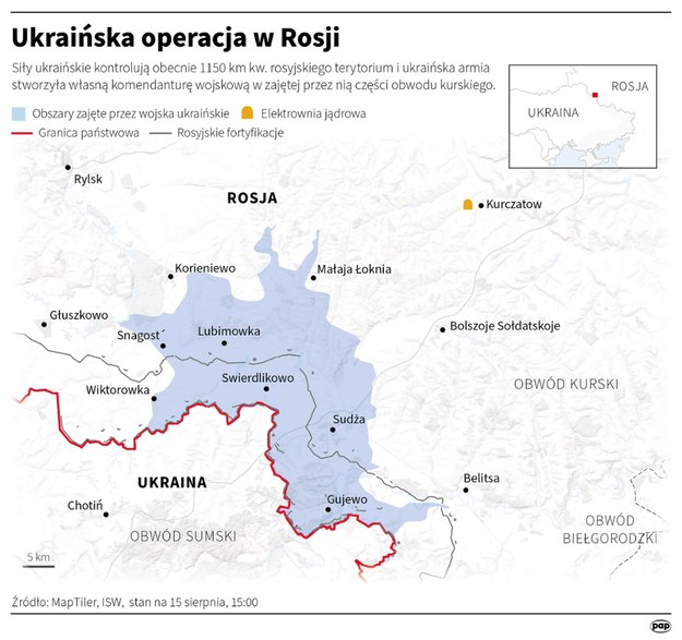 Ukraińska operacja w Rosji /Michał Czernek /PAP