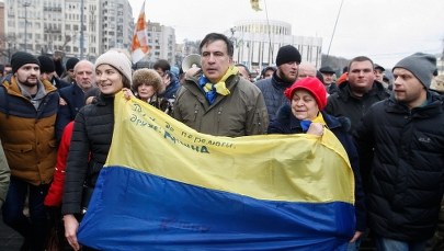 Ukraińska prokuratura wysłała list gończy za Micheilem Saakaszwilim