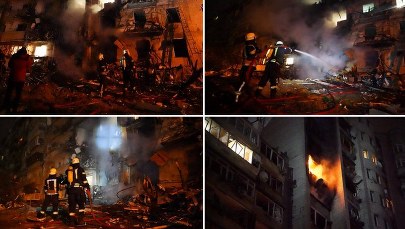 Ukraińska stolica pod ostrzałem. Duda rozmawiał z Zełenskim