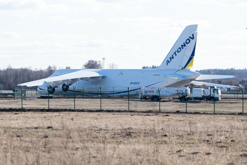 Ukraiński Antonov An-124. / WOJCIECH STROZYK/REPORTER  /East News