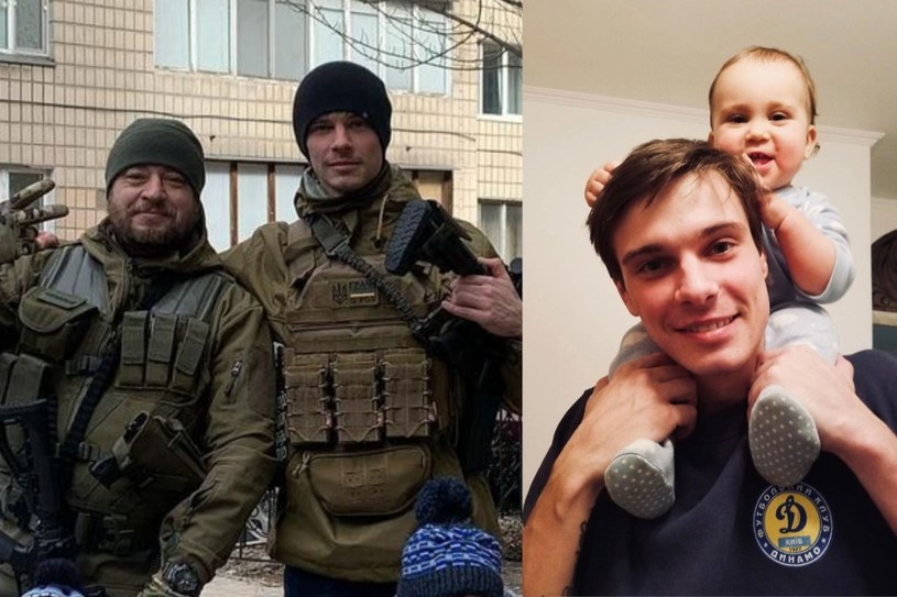 Ukraiński baletmistrz został żołnierzem /Instagram