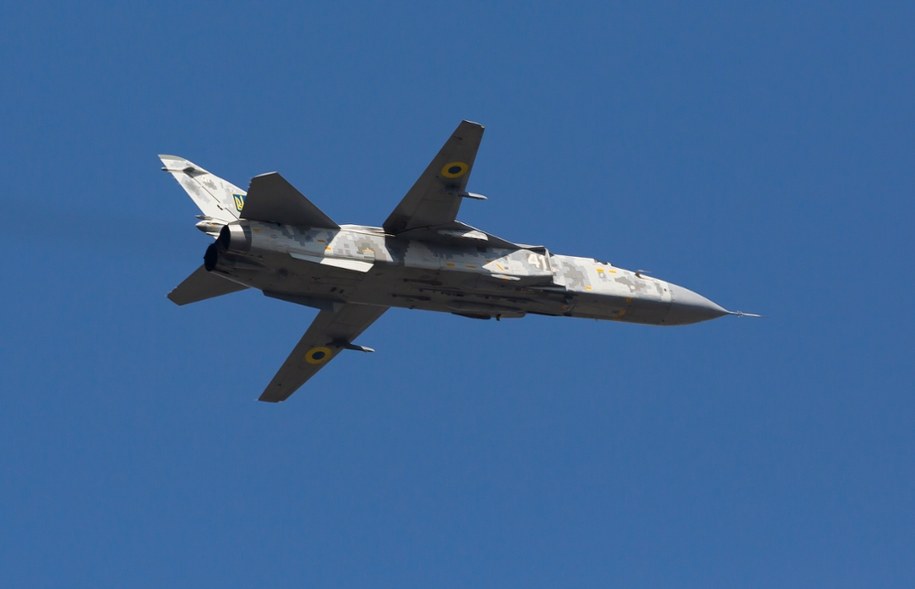 Runął Su-24 Sił Powietrznych Ukrainy. "Obaj lotnicy zginęli"