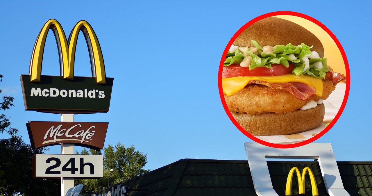 Ukraiński Burger pojawił się w menu McDonald's w Polsce. /123RF/PICSEL