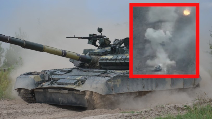 Ukraiński czołg stoczył walkę z całą rosyjską drużyną piechoty z bronią przeciwpancerną. Akcja mrozi krew w żyłach /Ministerstwo Obrony Ukrainy /Wikimedia