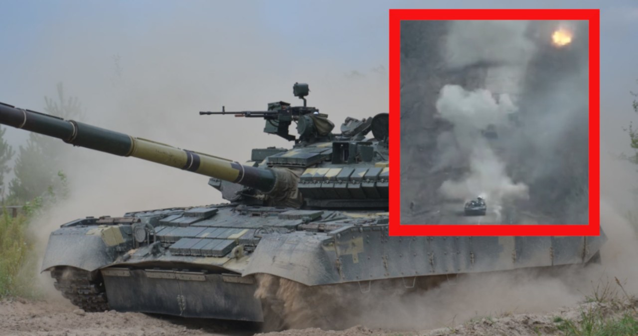 Ukraiński czołg stoczył walkę z całą rosyjską drużyną piechoty z bronią przeciwpancerną. Akcja mrozi krew w żyłach /Ministerstwo Obrony Ukrainy /Wikimedia