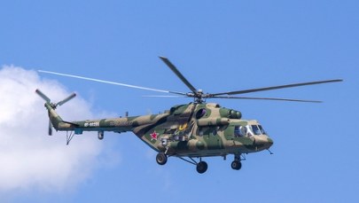 Ukraiński dron zestrzelił rosyjski śmigłowiec Mi-8 [FILM]