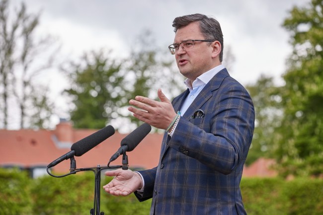Ukraiński minister spraw zagranicznych Dmytro Kułeba /PAP/EPA/Georg Wendt / POOL /PAP/EPA