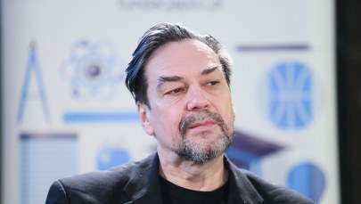 Ukraiński pisarz Jurij Andruchowycz uhonorowany tablicą w Alei Pisarzy