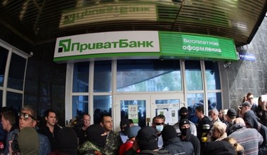 Ukraiński PrivatBank zwrócił się o pomoc ws. gotówki 