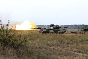 Ukraiński T-64BM Bułat to prawdziwy twardziel. Wytrzymał dwa trafienia!