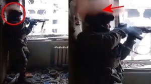 Ukraiński żołnierz cudem uszedł z życiem. Jest nagranie