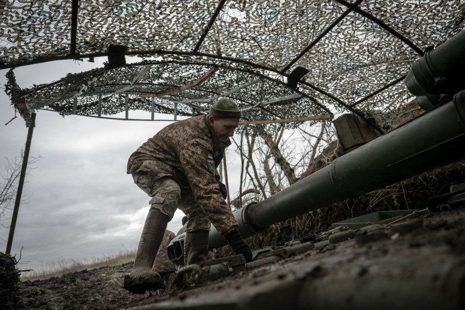 Ukraiński żołnierz pod Awdijiwką /AA/ABACA/Abaca /East News