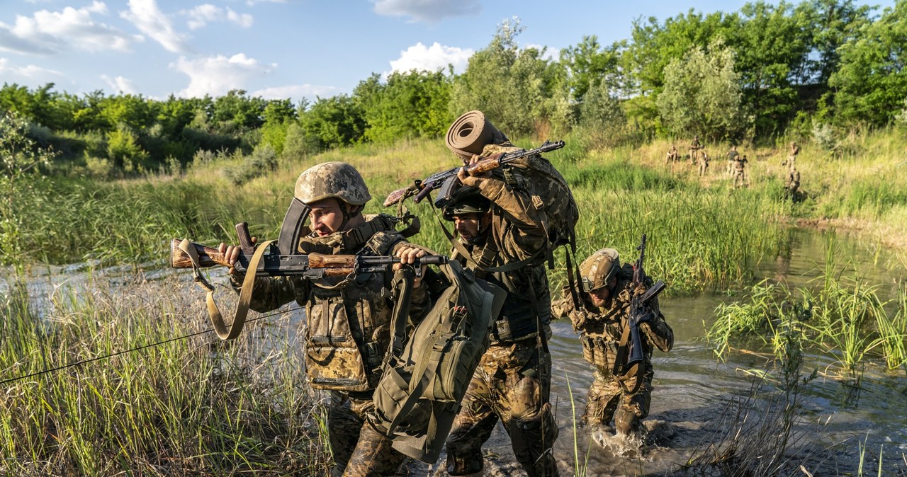 Ukraiński żołnierz twierdzi, że bitwa o Wołczańsk dopiero się zacznie /JOSE COLON / ANADOLU / Anadolu via AFP /AFP