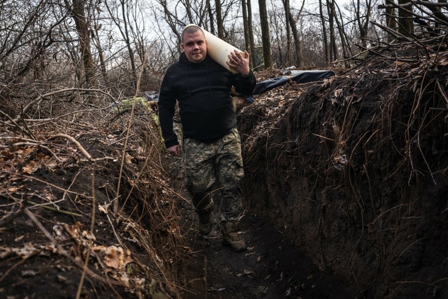 Ukraiński żołnierz w obwodzie donieckim /AA/ABACA/Abaca /East News