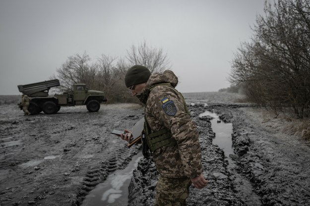 Ukraiński żołnierz w rejonie Awdijiwki /AA/ABACA/Abaca /East News