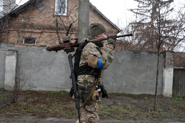 Ukraiński żołnierz /ATEF SAFADI  /PAP/EPA