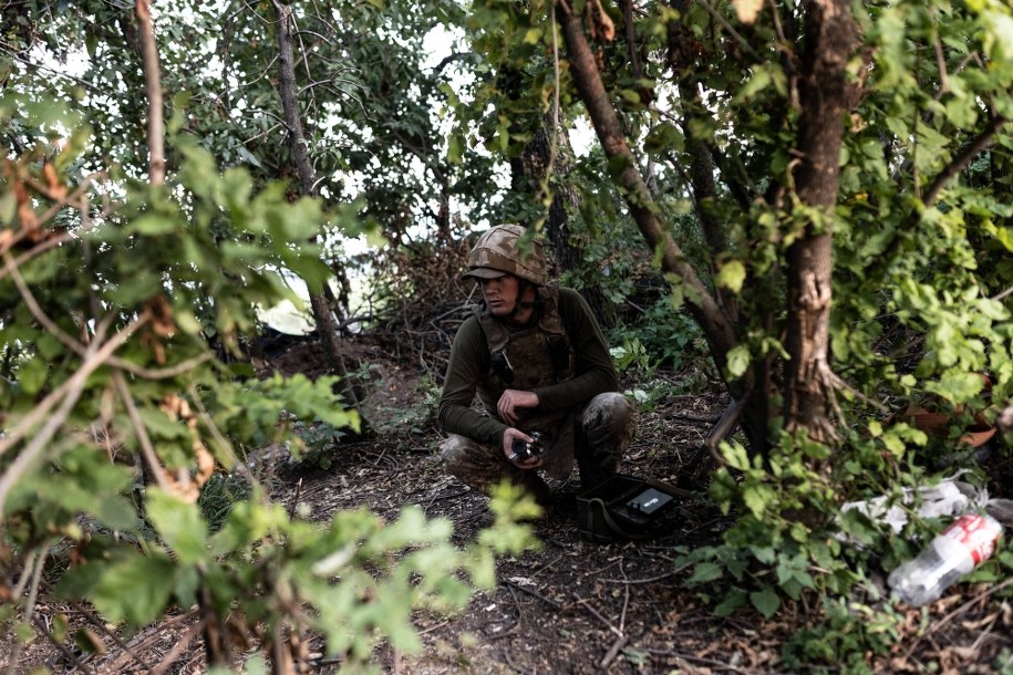 Ukraiński żołnierz /	AA/ABACA /PAP/Abaca