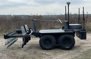Ukraińskie Brave1 ujawnia innowacyjny dron do usuwania min