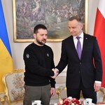Ukraińskie media o wizycie Zełenskiego w Polsce