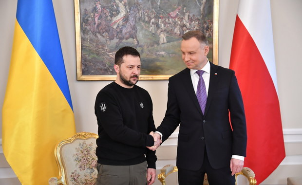 Ukraińskie media o wizycie Zełenskiego w Polsce