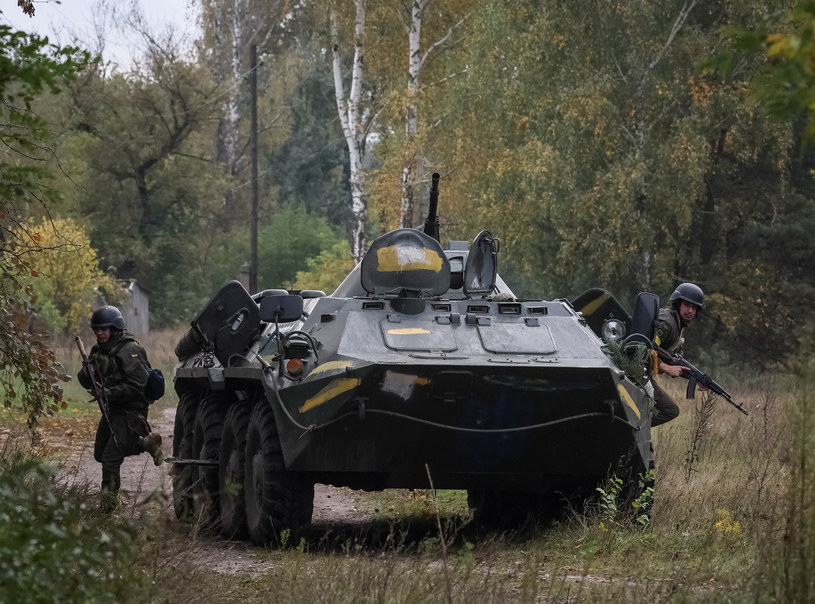 Ukraińskie wojska mogą otoczyć Rosjan lub odbić Łyman w 72 godziny /GLEB GARANICH / Reuters / Forum /Agencja FORUM