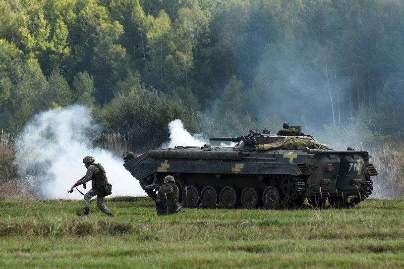 Ukraińskie wojsko, zdj. ilustracyjne /YURI DYACHYSHYN /AFP