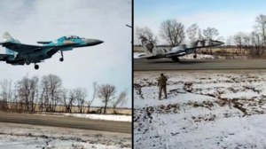 Ukraińskim pilotom niepotrzebne lotnisko. Pokazali start ze zwykłej drogi