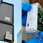 Ukryta kamera w pudełku na znaku drogowym. Obserwowała budynek w centrum Warszawy